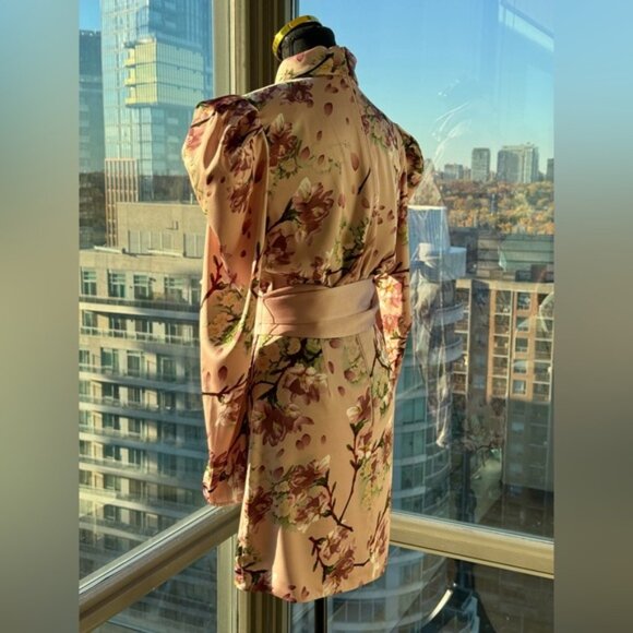 🆕 BRONX & BANCO 🧿 NWOT Noel Sakura Long Sleeve Mini Dress - Size S / US 4 - Picture 8 of 16